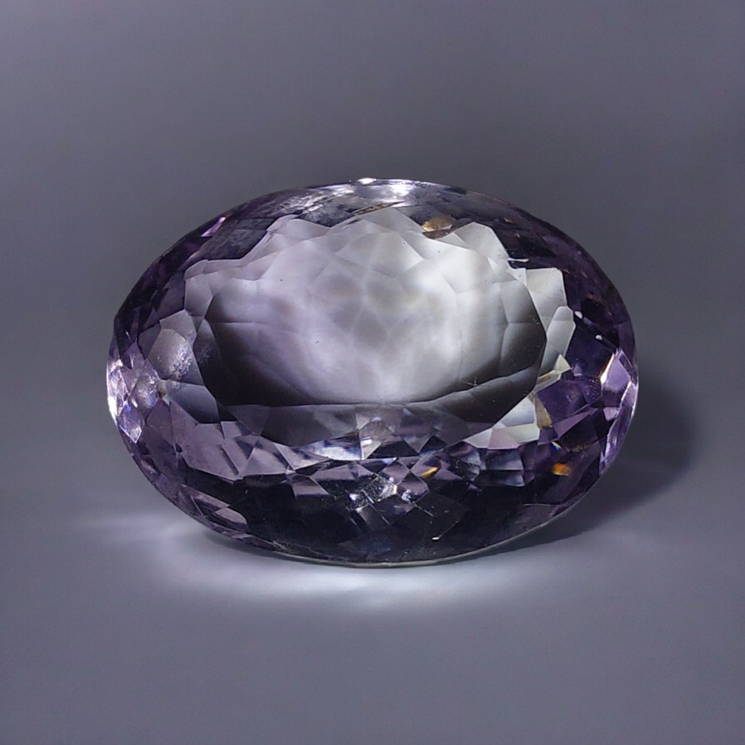 14.54 carat oval amethyst